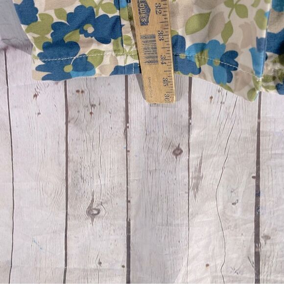 Old Navy 1960's Style Retro Floral Print Coat - Picture 3 of 5